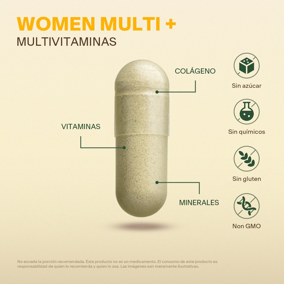 Multivitamínico Para Mujeres en Cápsulas