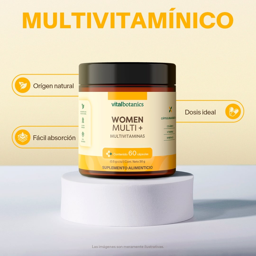 Multivitamínico Para Mujeres en Cápsulas