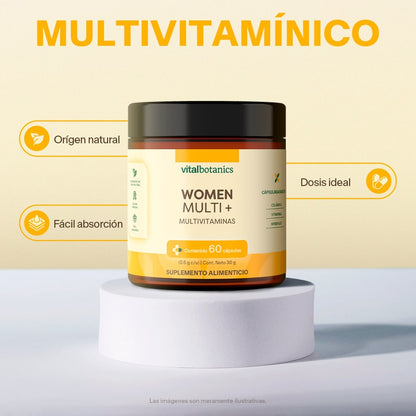Multivitamínico Para Mujeres en Cápsulas