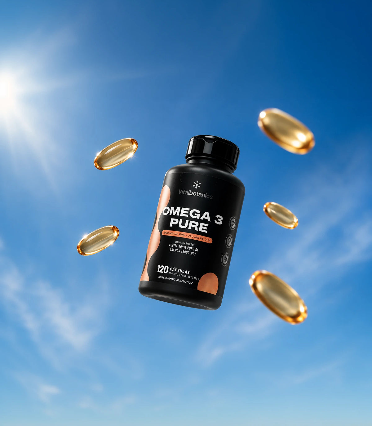 Omega 3 de alta concentración con EPA y DHA