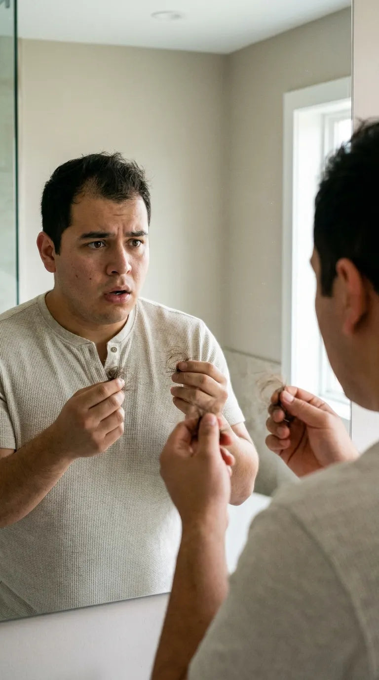 Termostato roto y caída de cabello