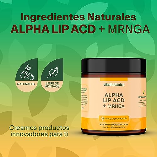 ALPHA LIP ACD + MRNGA | Acido Alfa Lipoico y Moringa