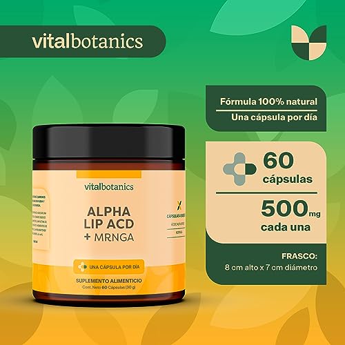 ALPHA LIP ACD + MRNGA | Acido Alfa Lipoico y Moringa